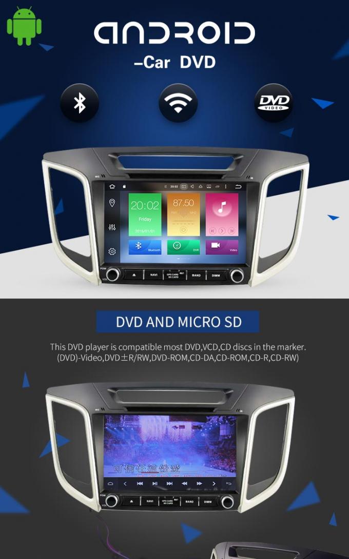 補助のビデオ ヒュンダイ・サンタフェDvdのマルチメディア・システムPX5のクォードの中心8*3Ghz