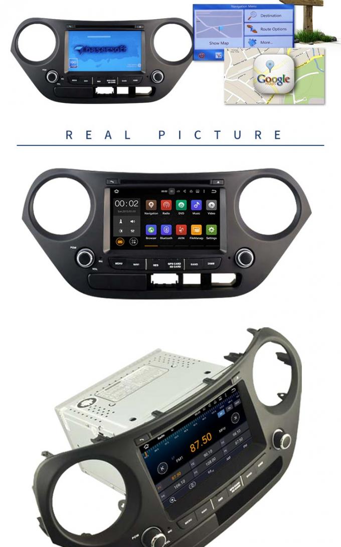 無線のチューナーを持つオリジナル車のユーザ・インタフェースのヒュンダイI30の運行Gps DVDプレイヤー